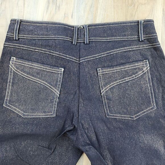 🔹️Cache Bronze Metallic Stretch Bootcut Jeans Size 4/27 - Picture 5 of 11